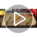 Multicolor HAUSHOF 4-Piece Serrated Steak Knife Set - Premium Stainless Steel with Gift Box