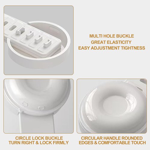 HIEASTS Toilet Seat Handle, Lift Tools Avoid Touching, Toilet & Bathroom Accessory (2 PCS)