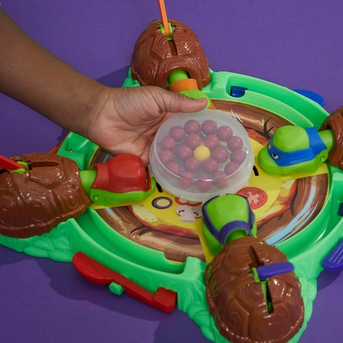 Hungry Hungry Hippos - Teenage Mutant Ninja Turtles Edition Board Game | Fun for Ages 4+ | 2-4 Players