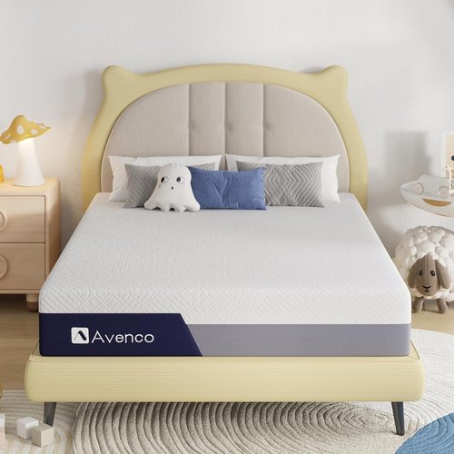 Avenco Queen Size Mattress - 8 Inch Gel Memory Foam for Cool Sleep & Pressure Relief | Medium Firm
