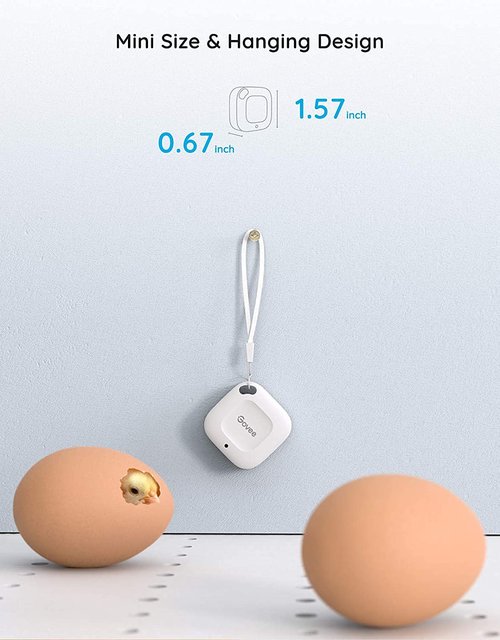 Govee Bluetooth Hygrometer Thermometer - Wireless Mini Humidity Sensor with Alerts & Data Export
