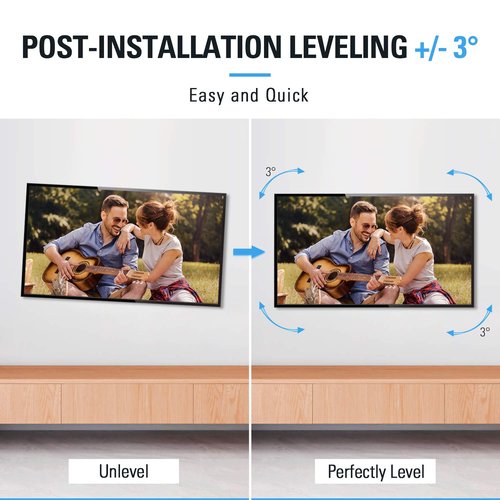 Mounting Dream TV Wall Mount for Most 32-65 Inch TV, Full Motion TV Mount with Dual Arms, Wall Mount Bracket with Swivel and Tilt, Fits 16", 18", 24" Studs, Max VESA 400x400mm, 99 LBS, MD2380-24K