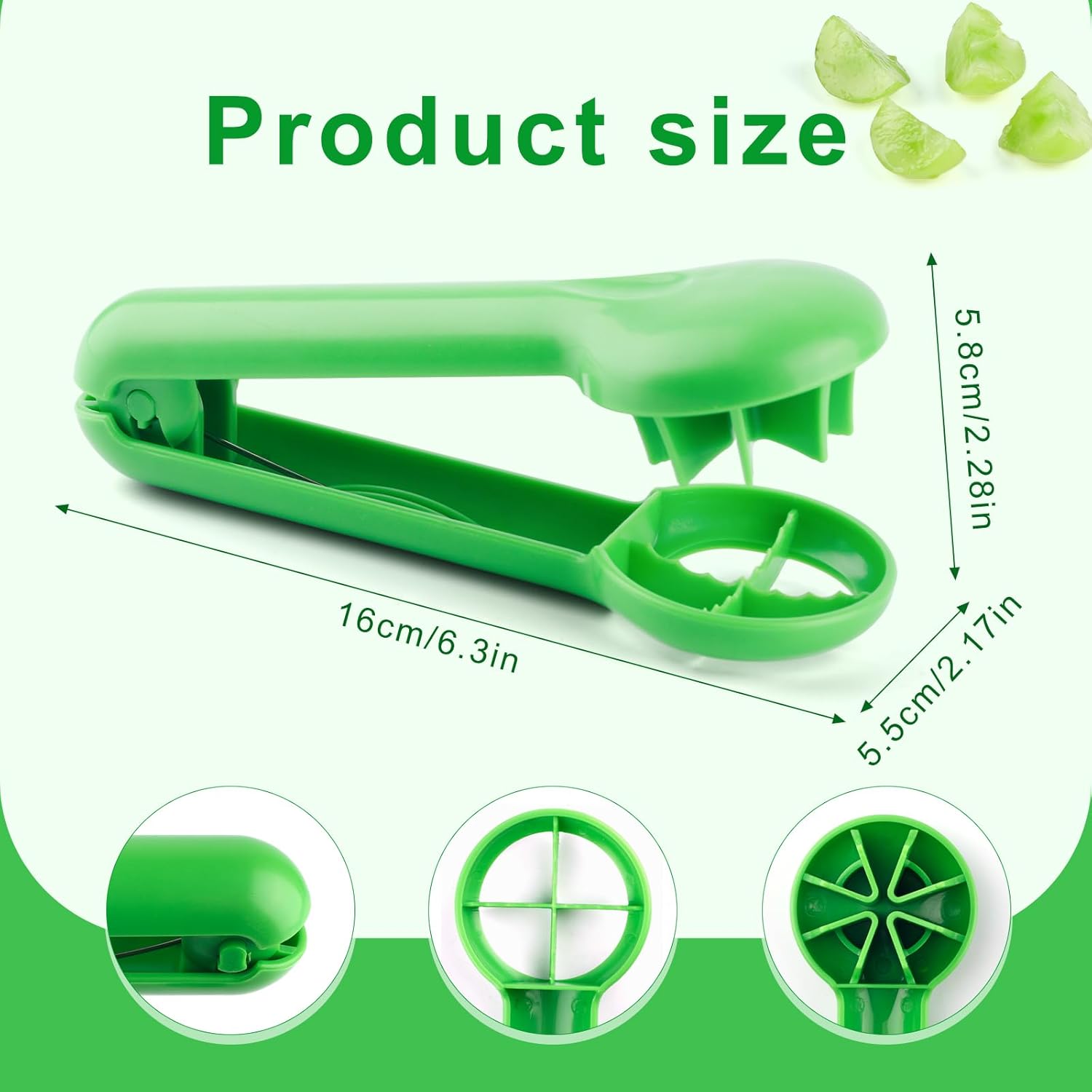 Skiennix Grape Cutter - ABS Fruit Slicer for Kids | Perfect for Tomatoes, Strawberries, and More