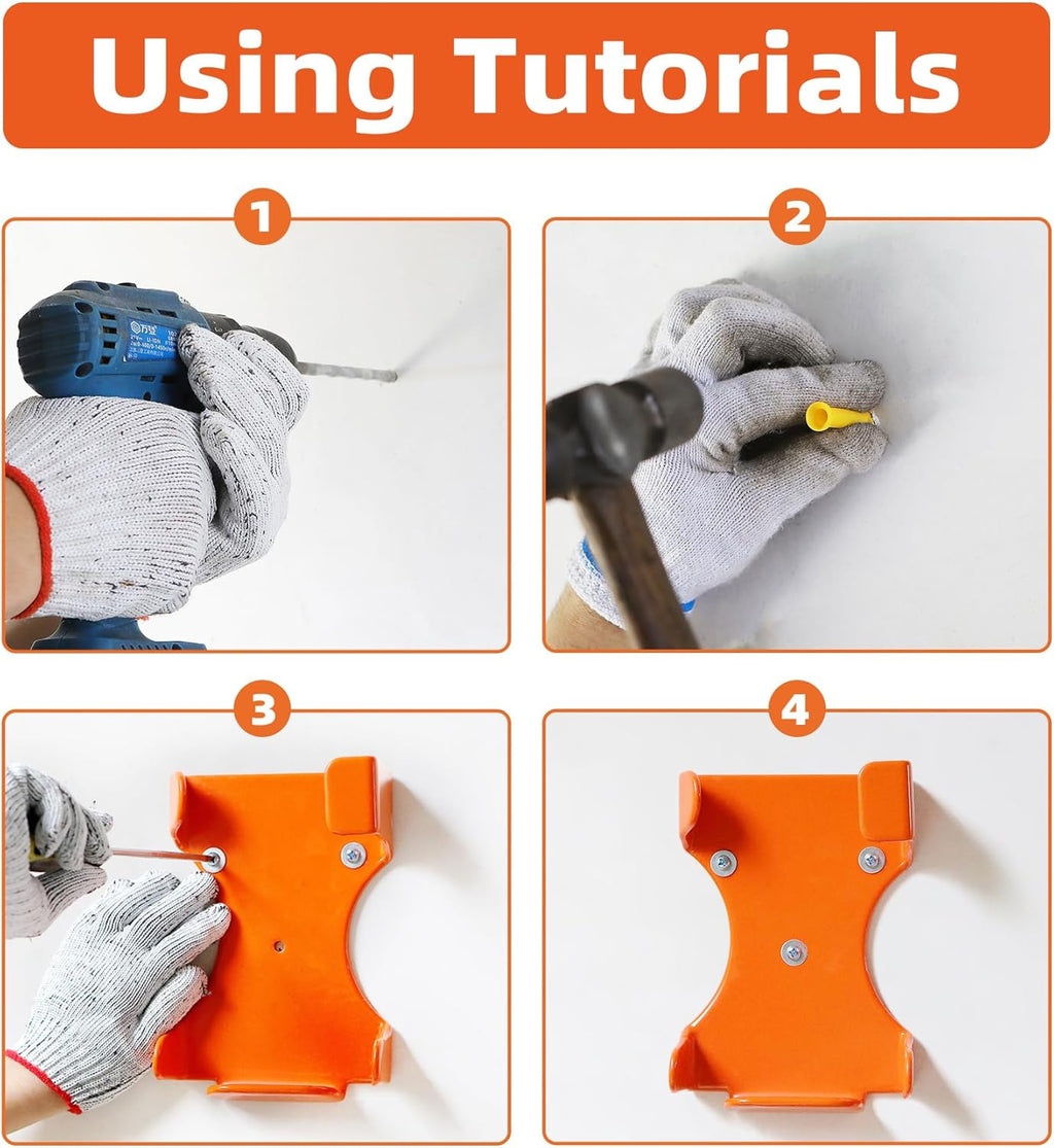 Skiennix Leaf Blower Holder - Durable Wall-Mounted Rack for Stihl BG-86 & SH86 | 1 Pack