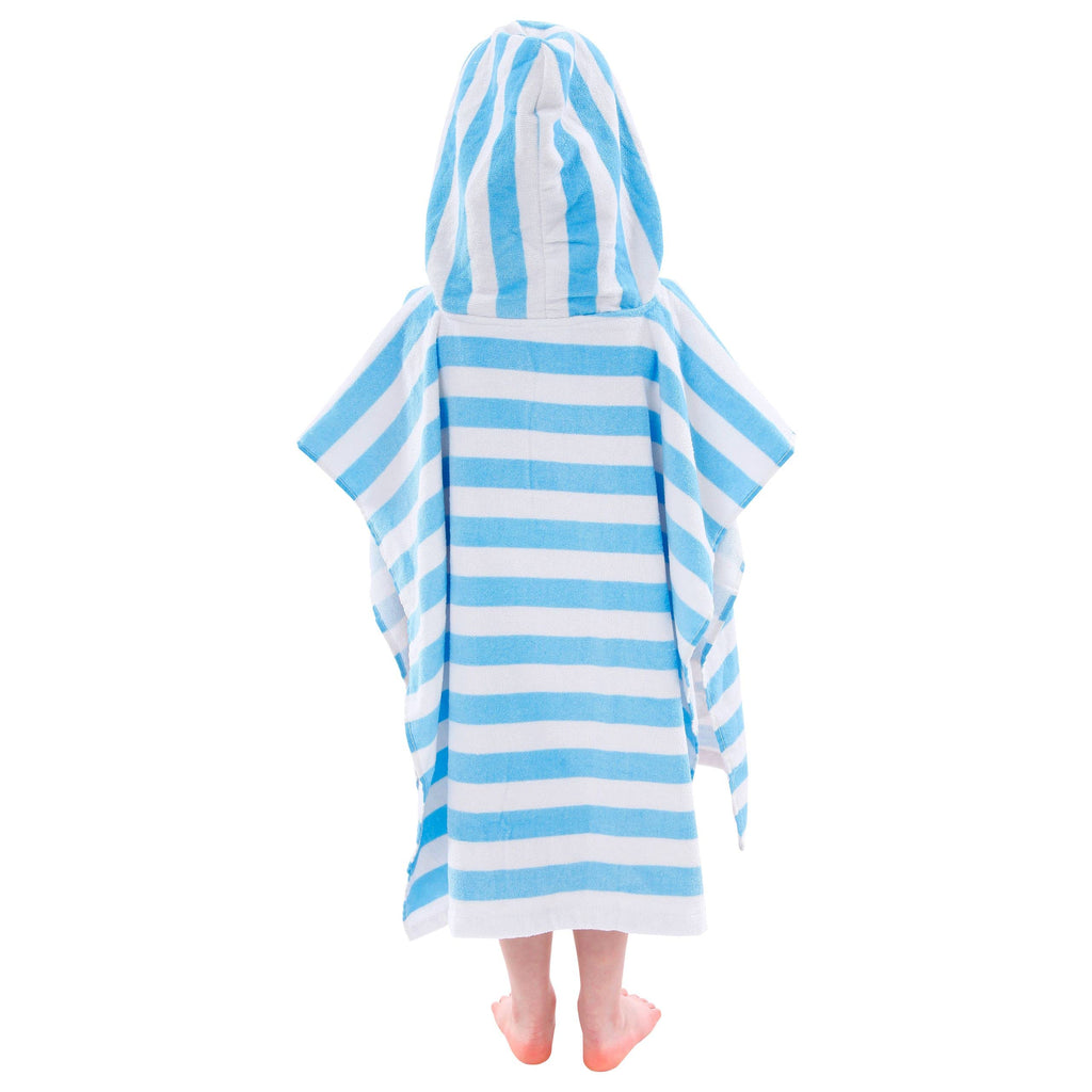 Bluey Towel for Boys or Girls | Hooded Towel Poncho for Kids | Swim Pool and Beach Towels
