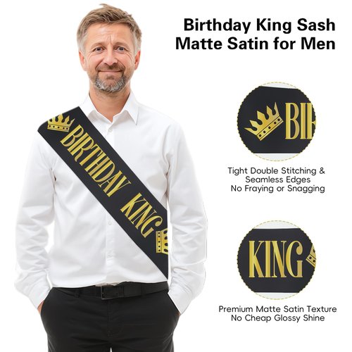 60th Birthday Decorations for Men, Black Gold Back in 1966 Party Supplies with Banner, Backdrop, Sash, Balloons, Cake Topper, Honeycomb Centerpieces, Happy 60th Birthday Decorations Kit