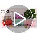 Sakolla 6-Cavity Silicone Baby Popsicle Mold - Mini Ice Pop Maker (Pink)