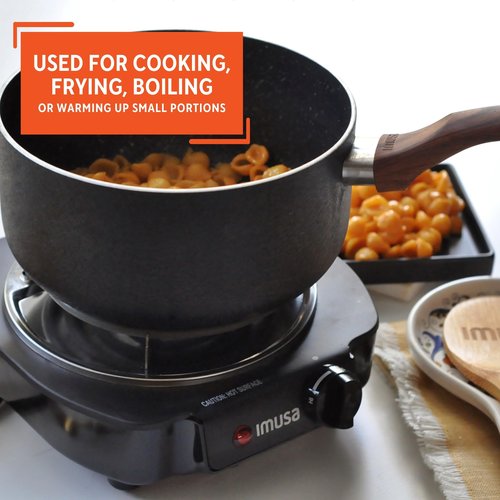 IMUSA Single Electric Burner, Black