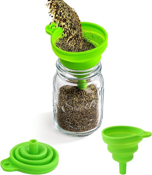 Coloch 30 Pack Glass Mason Spice Jars - 4 Oz with Shaker Lids, Airtight Caps & Labels
