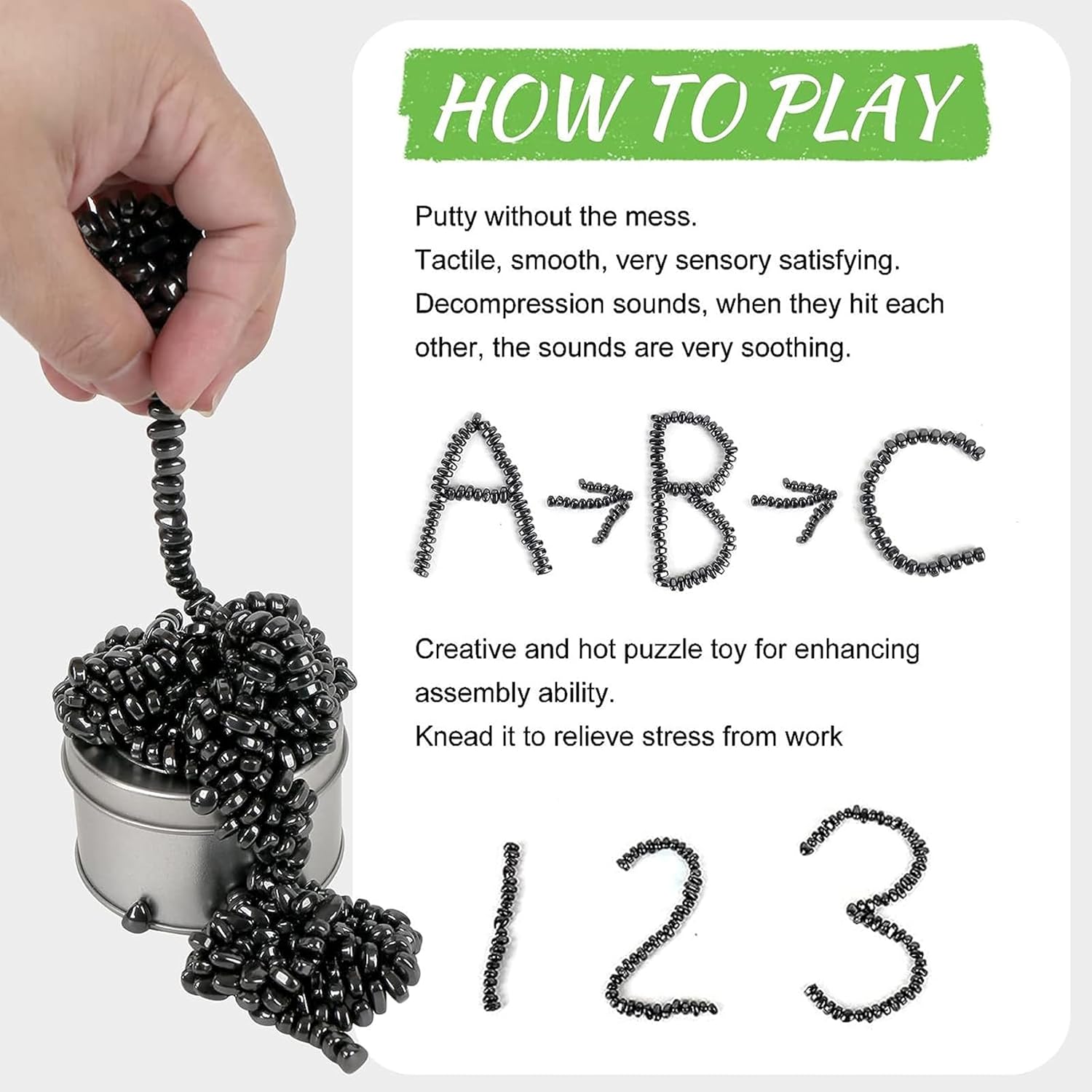 Skiennix Fidget Toys - 550 PCS Sensory Desk Toys for Office Stress and Anxiety Relief