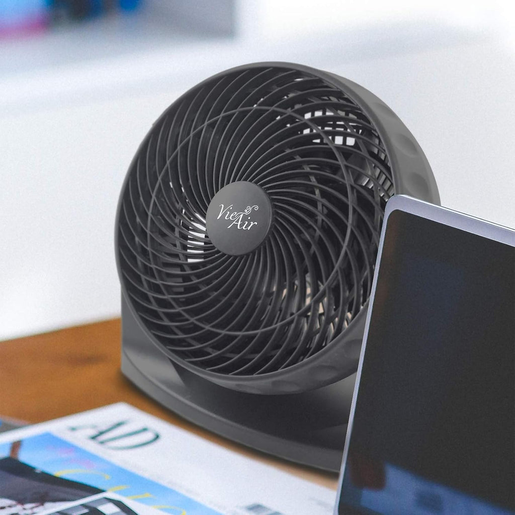 Vie Air High Velocity Floor Fan - Powerful Cooling with Adjustable Speed | Ideal for Home & Office