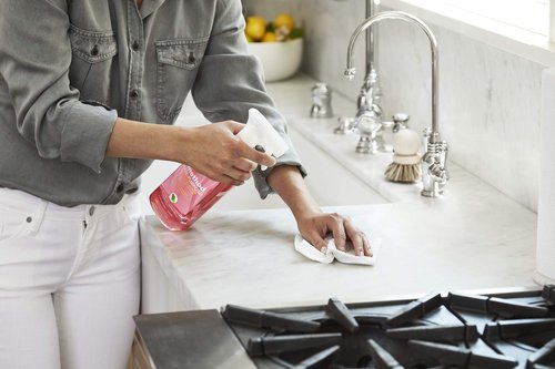 Method All-Purpose Cleaner Spray, Lime + Sea Salt, Perfect for Most Counters, Tiles and More, 28 Fl Oz, (Pack of 4)