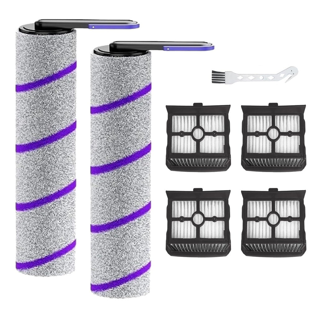 S20 Pro Accessories for NARWAL S20 Pro Wet Dry Vacuum Cleaner, NARWAL Replacement Parts inclue 4 HEPA Filters & 2 Brush Rollers
