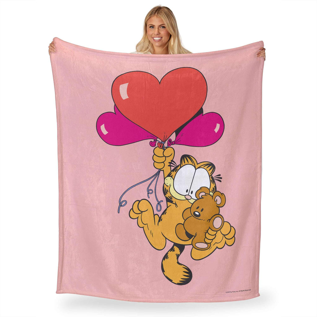 Northwest Garfield Silk Touch Throw Blanket, 50" x 60", Fly Away
