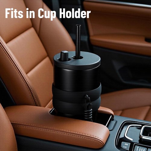 Ratrabas Tumbler with Lid and Straw 20oz, Stainless Steel Vaccum Insulated Water Bottle, Spill Proof Water Bottle with Retractable Straw, Travel Coffee Tumbler for Car Cup Holder - Leak Proof