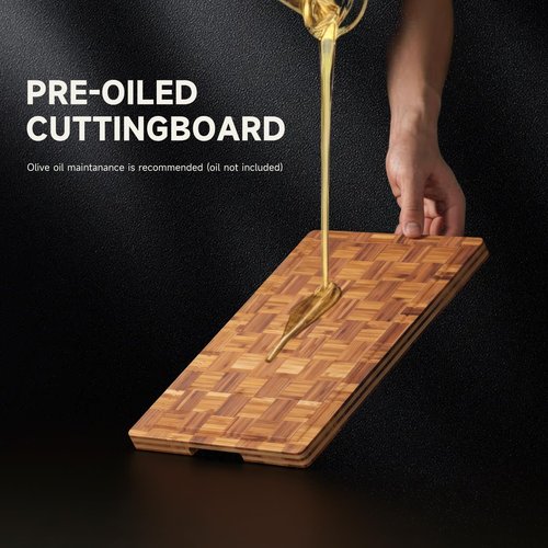 Large Cutting Board,Bamboo Wood Cutting Boards For Kitchen,3 Packs Chopping Board Set With Juice Groove, For Butcher Block,Vegetables,Fruits And Cheese