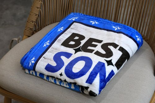 Son Blanket Gifts for Sons to My Son 50X60 Soft Throw Blanket Christmas Valentine's Gifts for Sons from Moms and Dads