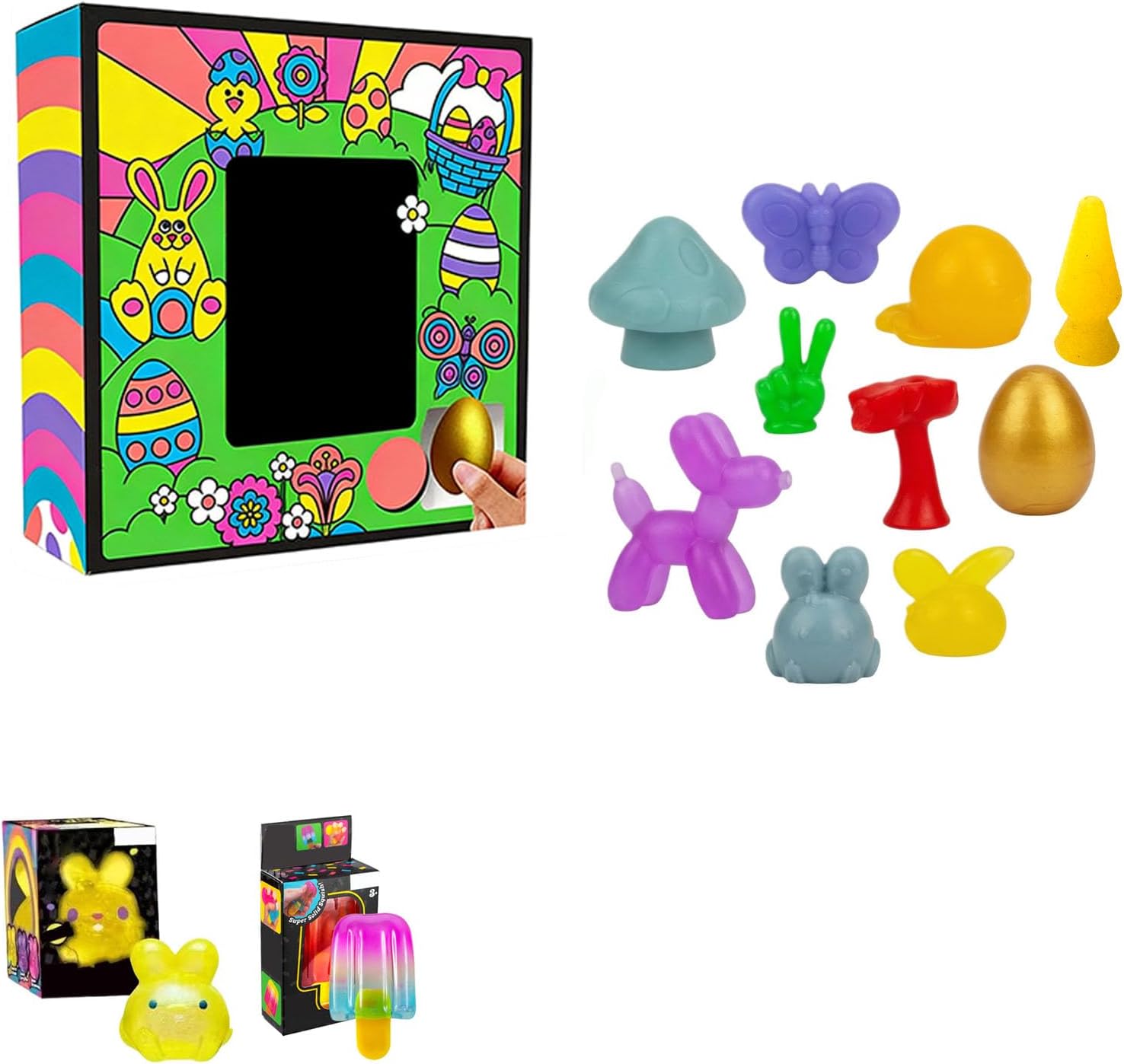 Skiennix Easter Golden Egg Treasure Hunt Set - 10-Piece Mystery Gift for Family & Friends