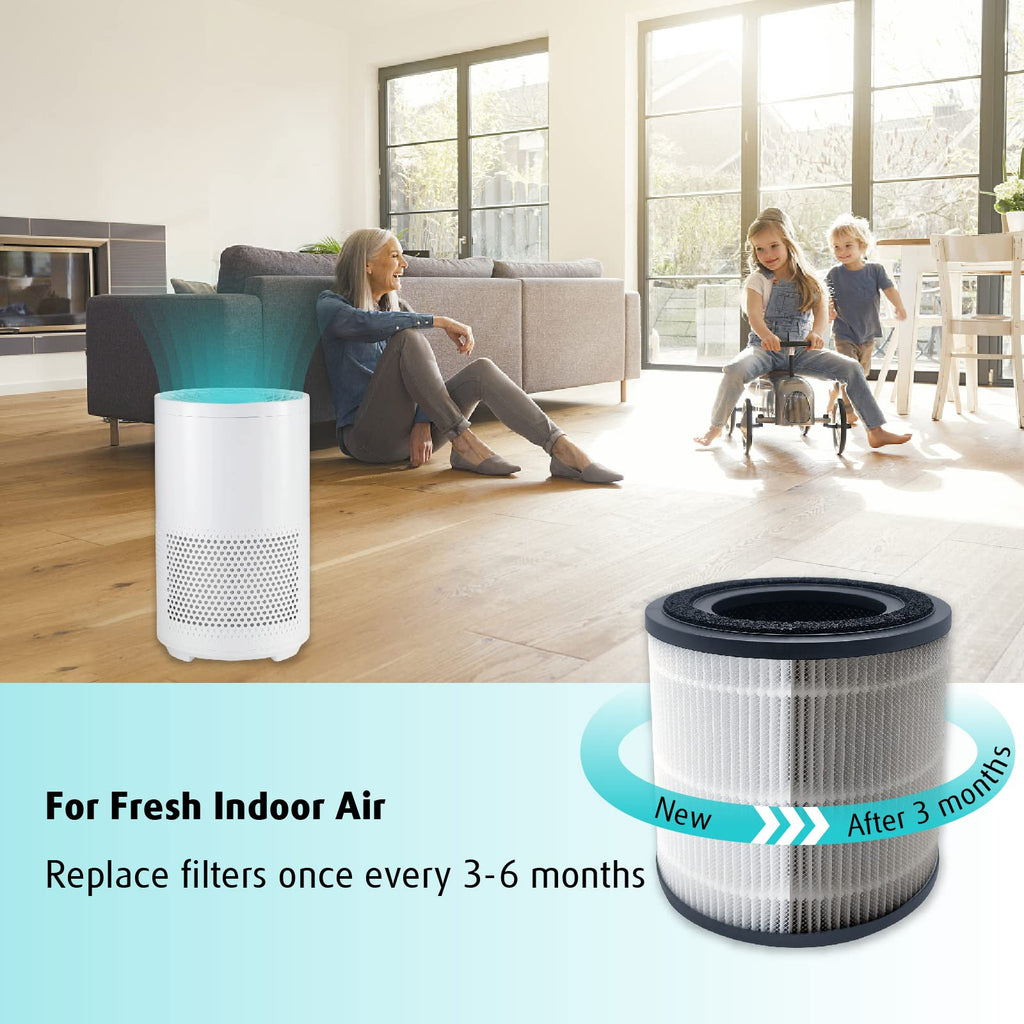 Filters Compatible with BISSELL MYair Pro Air Purifier 3139A 3139B, 3139A Replacements Filter, 3069