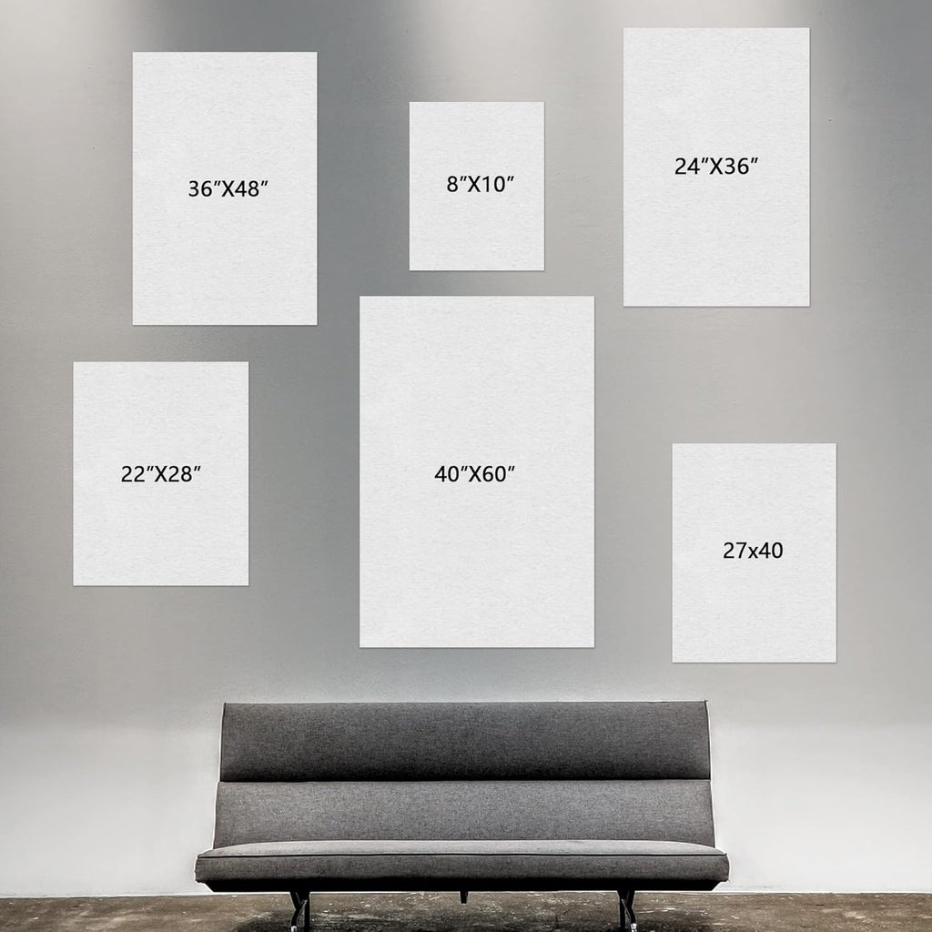 Wall26 Custom Poster Prints - Personalized Photo Upload, Durable Waterproof Wall Art | 11x14 Inches