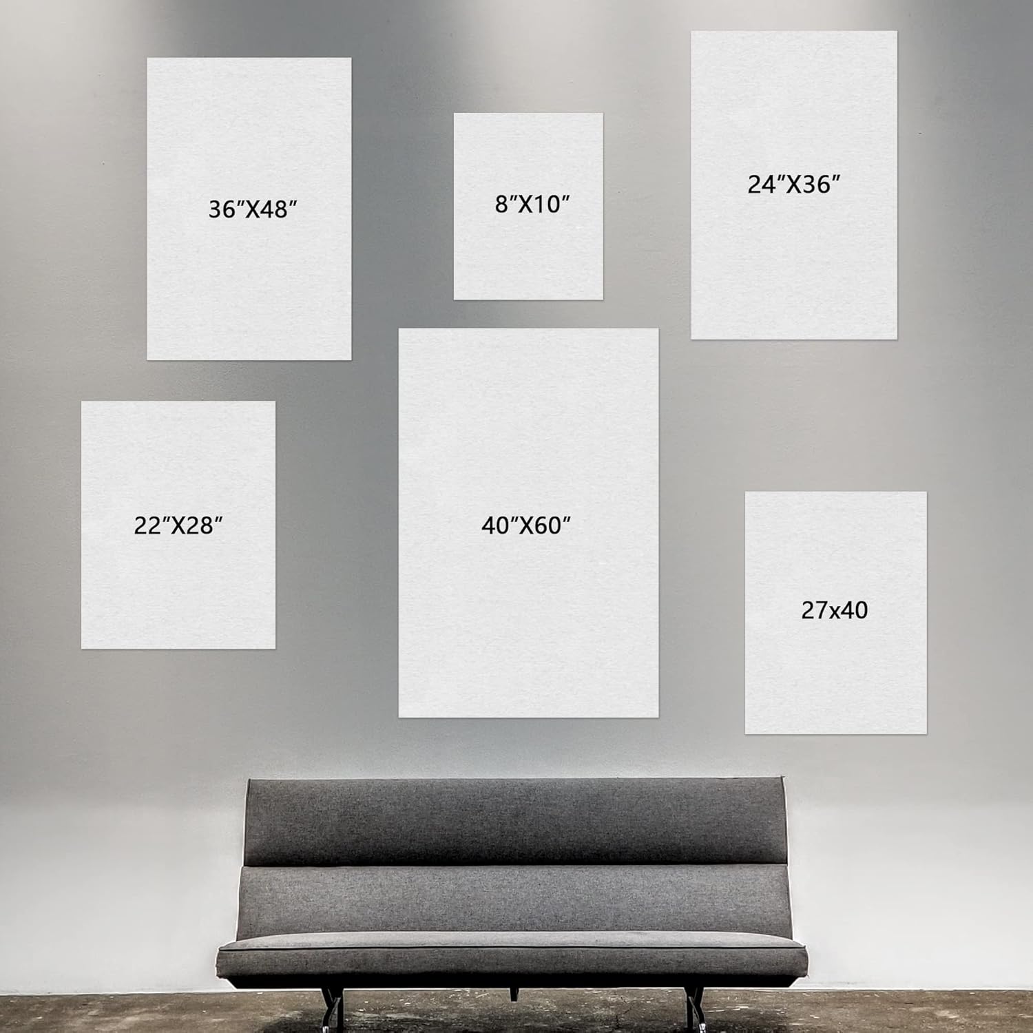 Wall26 Custom Poster Prints - Personalized Photo Upload, Durable Waterproof Wall Art | 11x14 Inches