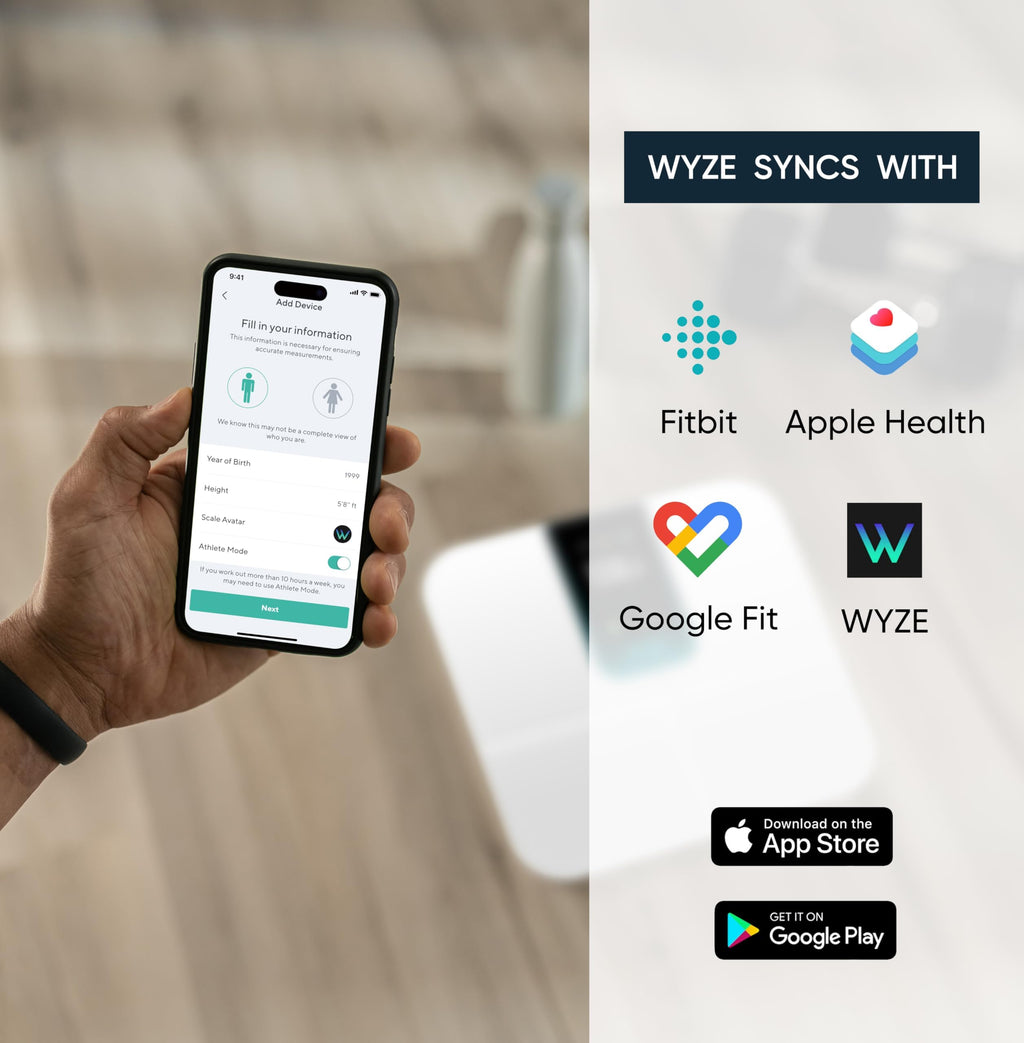 Wyze Scale Ultra, Smart Scale with 4.3" Color Display, Digital Scale for Body Weight BMI Muscle Mass, Heart Rate Monitor, Wi-Fi & Bluetooth Weight Scale with Baby/Pet/Luggage Mode, 400lbs