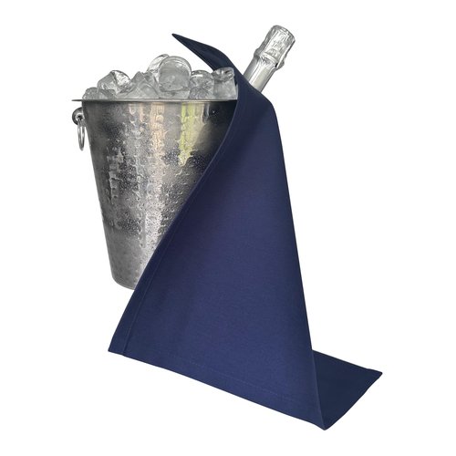 BOTTLECLOTHS - Original Bottle Cloths for Ice Buckets, Cotton, 42 cm, Corner Hole, Stitched Circle (Colour Combo, Pack of 4)