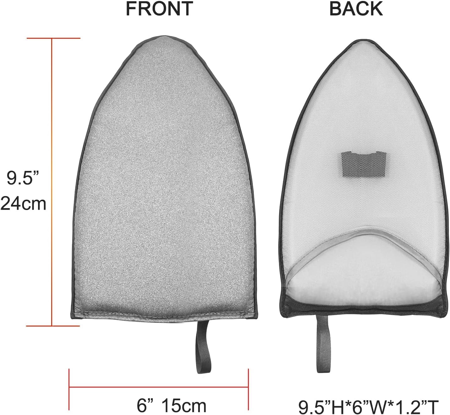 Over The Door Steamer Pad + Gloves For Handheld Steamer Stand For Clothes,Door Press Pad For,Portable Ironing Mat For Traveling