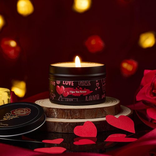 CCAENI Valentine's Day Gift Set for Women，Gift Basket for Her,Gifts Box for Girlfriend Wife Birthday Gifts for Women Heart-shaped Love Gift Wedding Engagement Anniversary Romantic Gifts (Red)