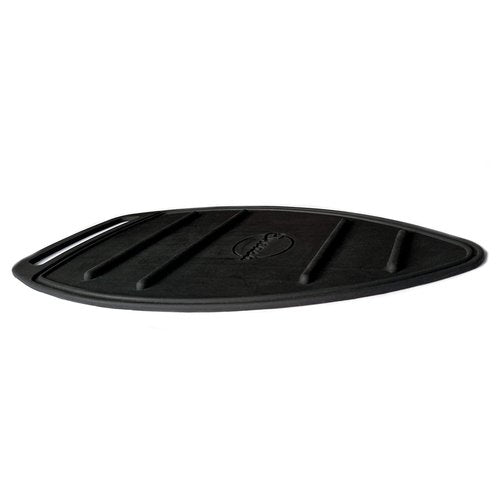 Encasa XO Silicon Mat for Hot Iron Rest - Heat Resistant, Anti - Slip, Thicker Pad for Protecting Your Table During Ironing, Non-Burning, Machine Washable, Durable - Black