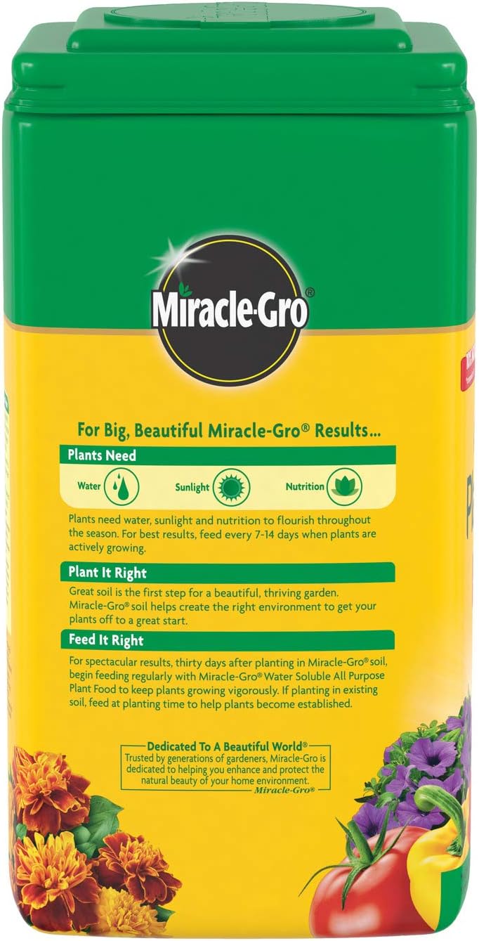 Miracle-Gro All-Purpose Plant Food - Water Soluble Fertilizer for Indoor & Outdoor Plants | 5.5 lbs