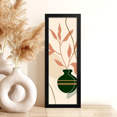 LaVie Home 4x12 Black Picture Frame - HD Plexiglass for Vertical/Horizontal Display | Classic Collection