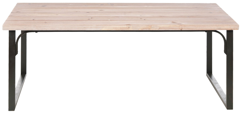 SAFAVIEH American Homes Collection Steven Red Maple Coffee Table