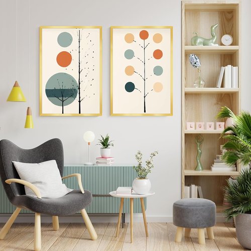 LaVie Home 20x30 Picture Frame - Gold Wall Display Frame with HD Plexiglas | Classic Vertical/Horizontal Design