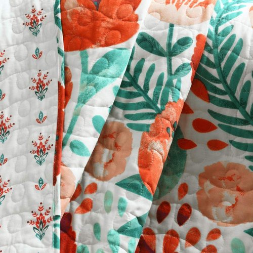 Lush Decor Poppy Garden Throw Blanket, 50" x 60", Multi