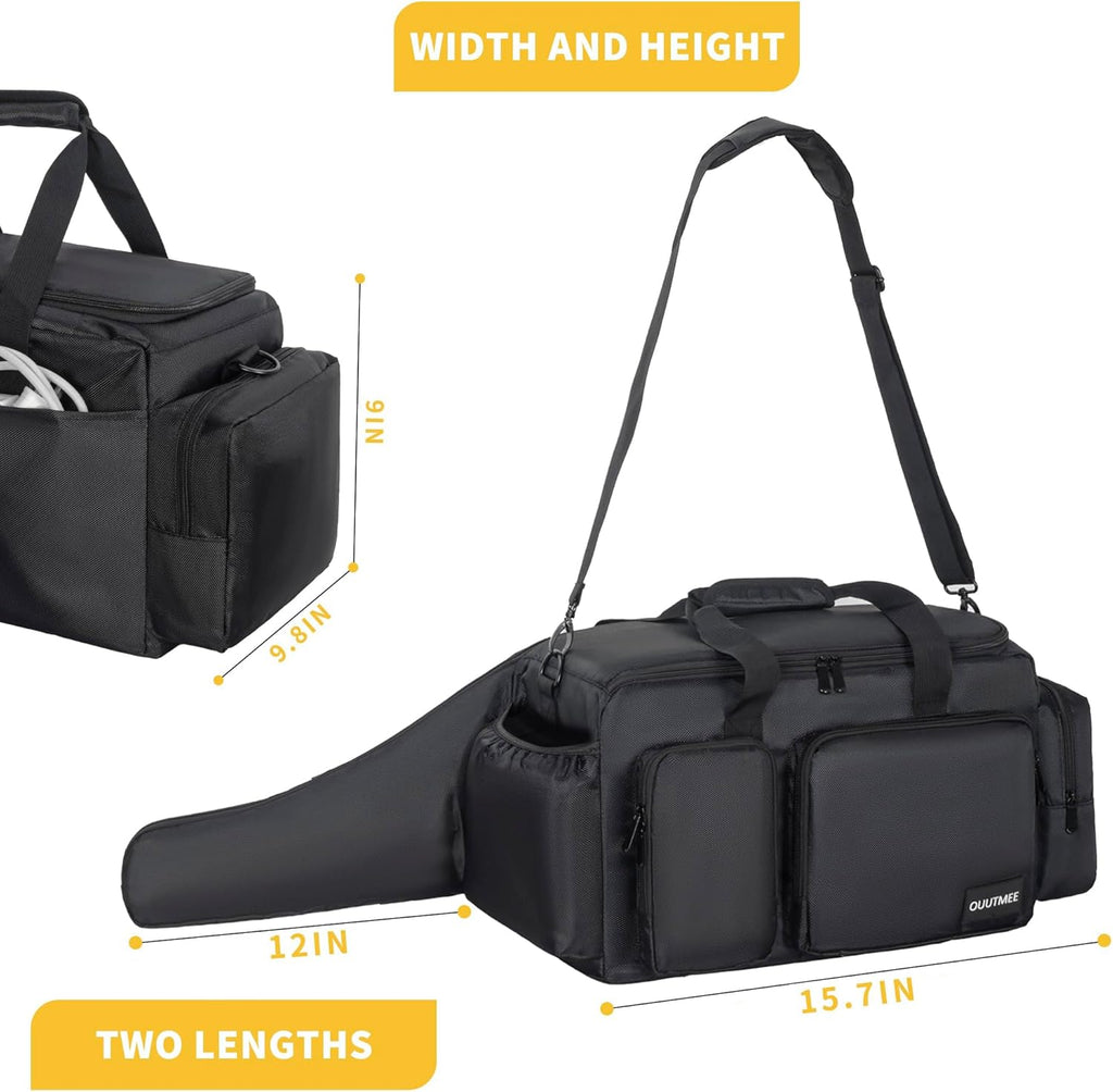 Skiennix Chainsaw Carrying Case - Waterproof Foldable Storage Bag for EGO, Dewalt & Greenworks 10/12 Inch