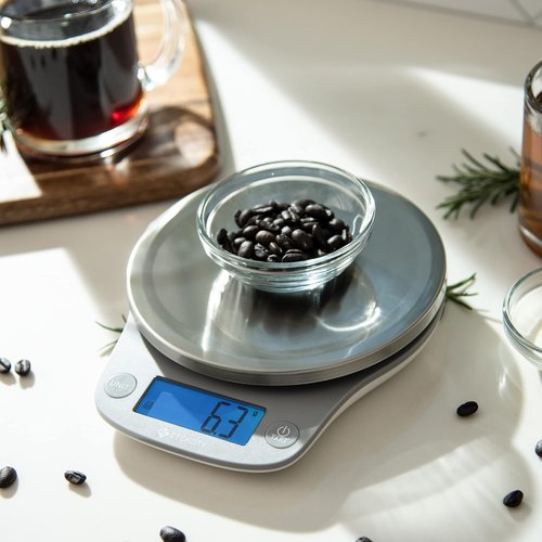 Etekcity Digital Food Kitchen Scale - Accurate Ounces & Grams for Cooking, Baking | 11lb/5kg, Stainless Steel