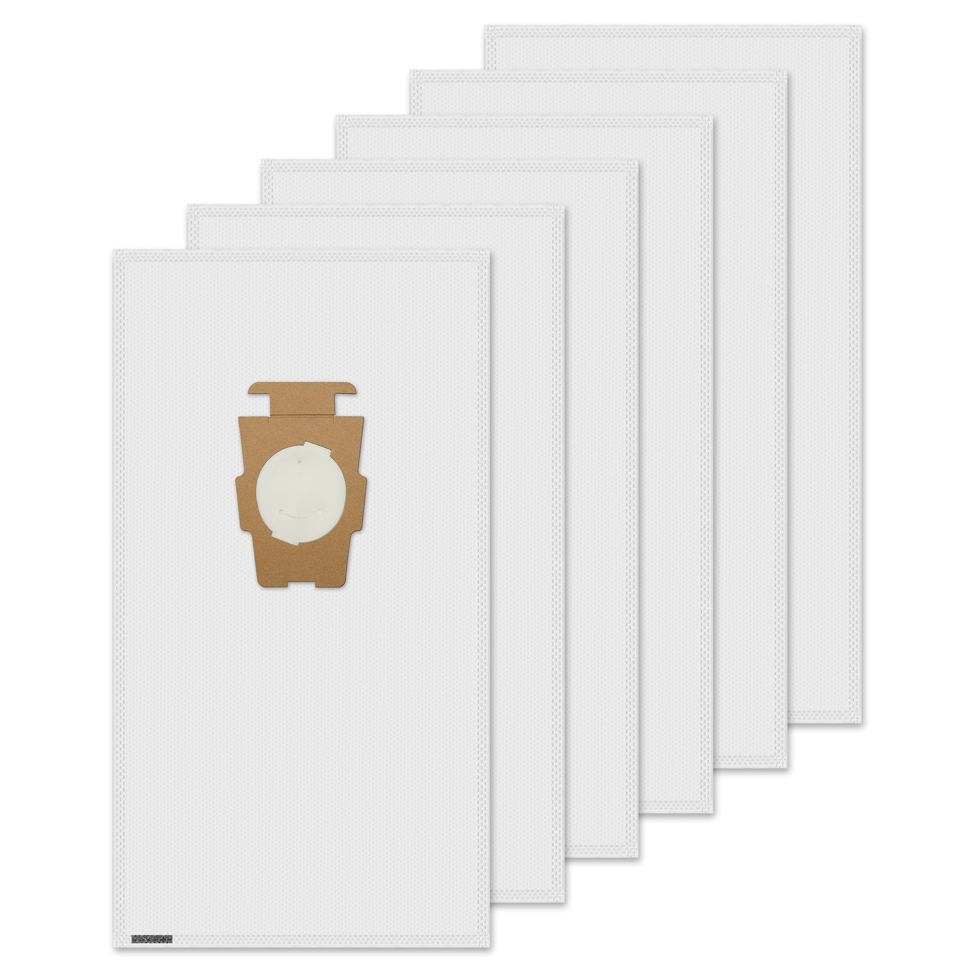 204814 Vacuum Bags Replacement for Kirby, Micron Magic Plus HEPA Filter Bags Compatible with Kirby Avalir/Sentria/Ultimate G Series Replaces F-Style & Twist-Style 204811 205811 204808, 6 Pack