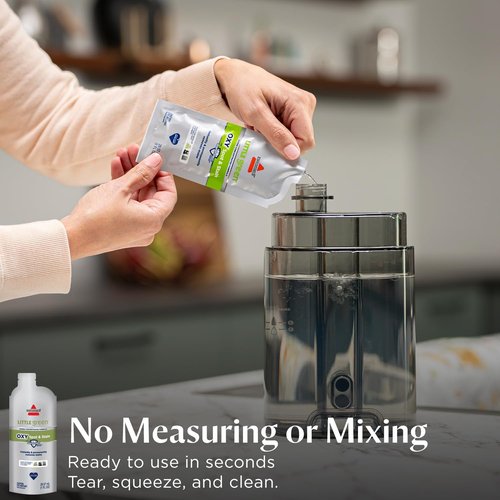 BISSELL Little Green Pro Oxy Spot & Stain Cleaning Formula - 6 Super Concentrate Pouches for Deep Cleaners