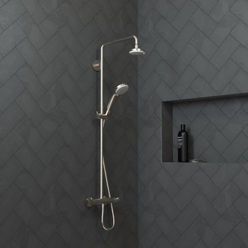 hansgrohe 100 Showerhead E 3-Jet, 2.5 GPM