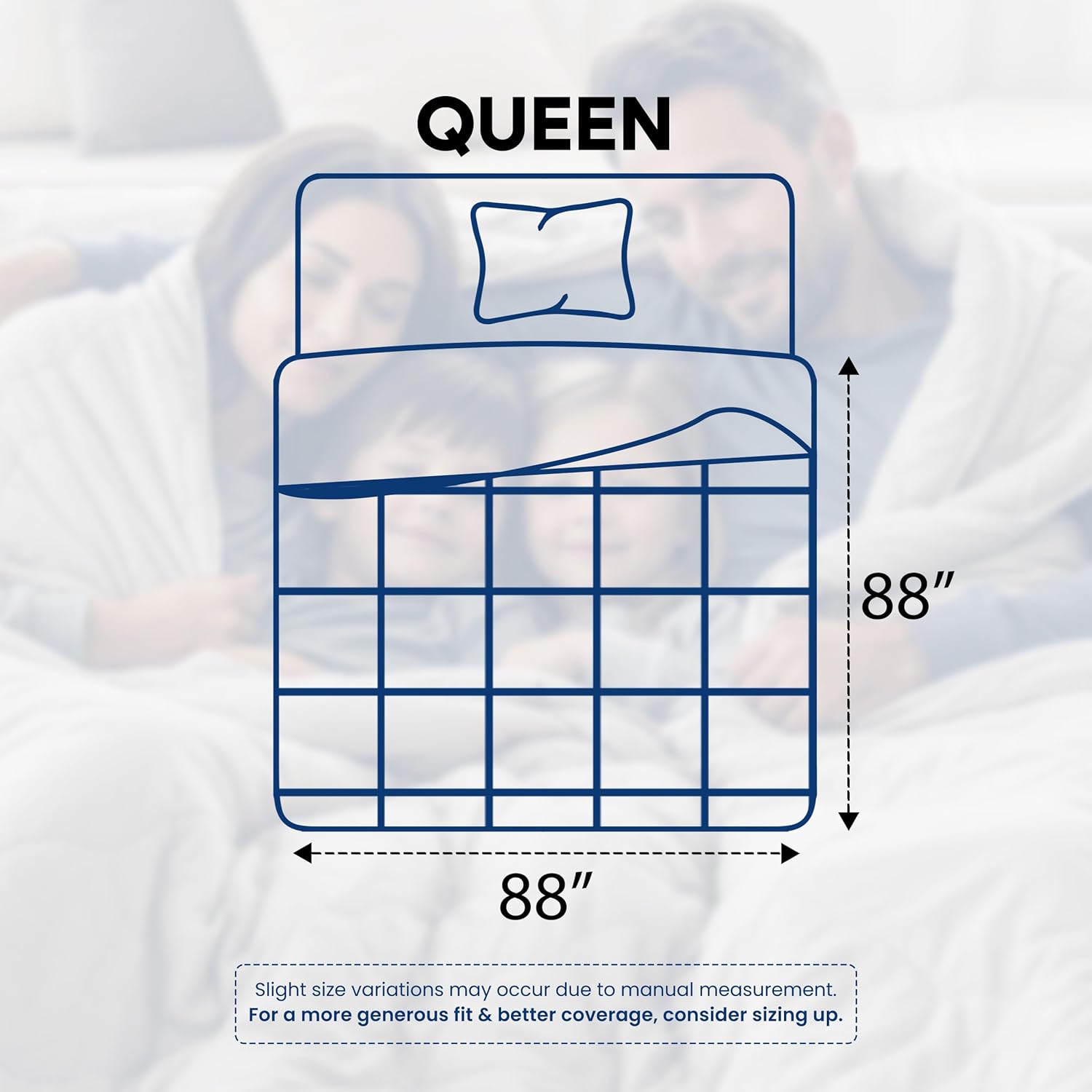 Utopia Bedding Queen Size Comforter - All Season Down Alternative Duvet Insert, Machine Washable (White)