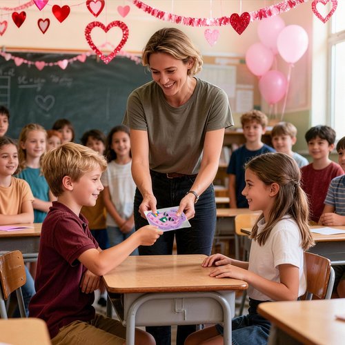 Valentines Day Cards for Kids School, 30 Pack Valentines Cards with 65 Shoe Charms Decor Bulk for Students Classroom Treats, Class Valentines Day Gifts for Kids Boys Girls Exchange Party Favors Prizes