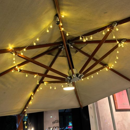 GTSYDING Bubble Globe String Lights - USB Powered, 19.6 FT, 40 LEDs, 8 Modes, Waterproof Fairy Lights for Indoor & Outdoor Decor