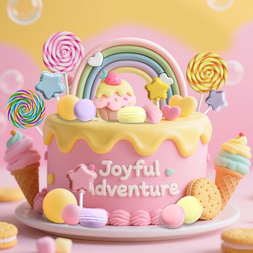 Candyland Cupcake Toppers Candy Cake Topper Sweet One Cake Topper