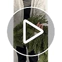 6ft Faux Cedar Garland - Real Touch Christmas Decor for Home & Holiday