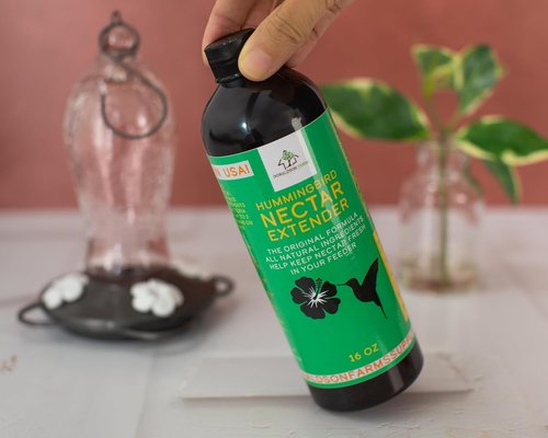 Hummingbird Nectar Extender - All-Natural Formula Extends Nectar Life | 16 oz Bottle for Longer Freshness