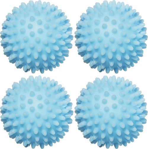Handy Laundry Reusable Dryer Balls - Natural Fabric Softener Alternative for Soft, Fluffy Clothes | Pack of 4