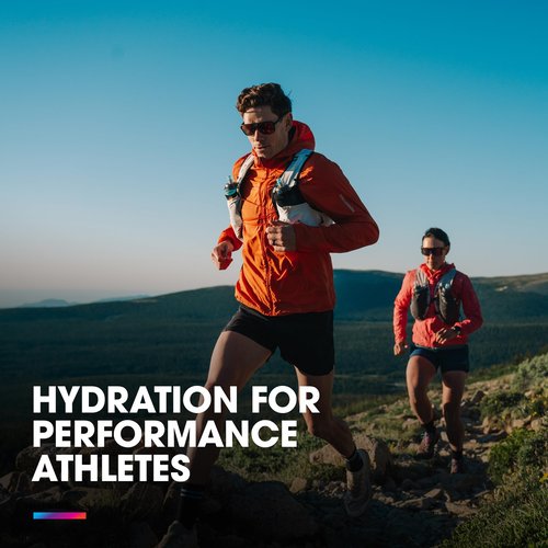 HydraPak PocketFlask 500ml - Compressible, Low Profile Soft Flask Water Bottle, Ideal Fit for Run Belts and Form Fitting Pockets with Locking Cap (500ml/17oz)