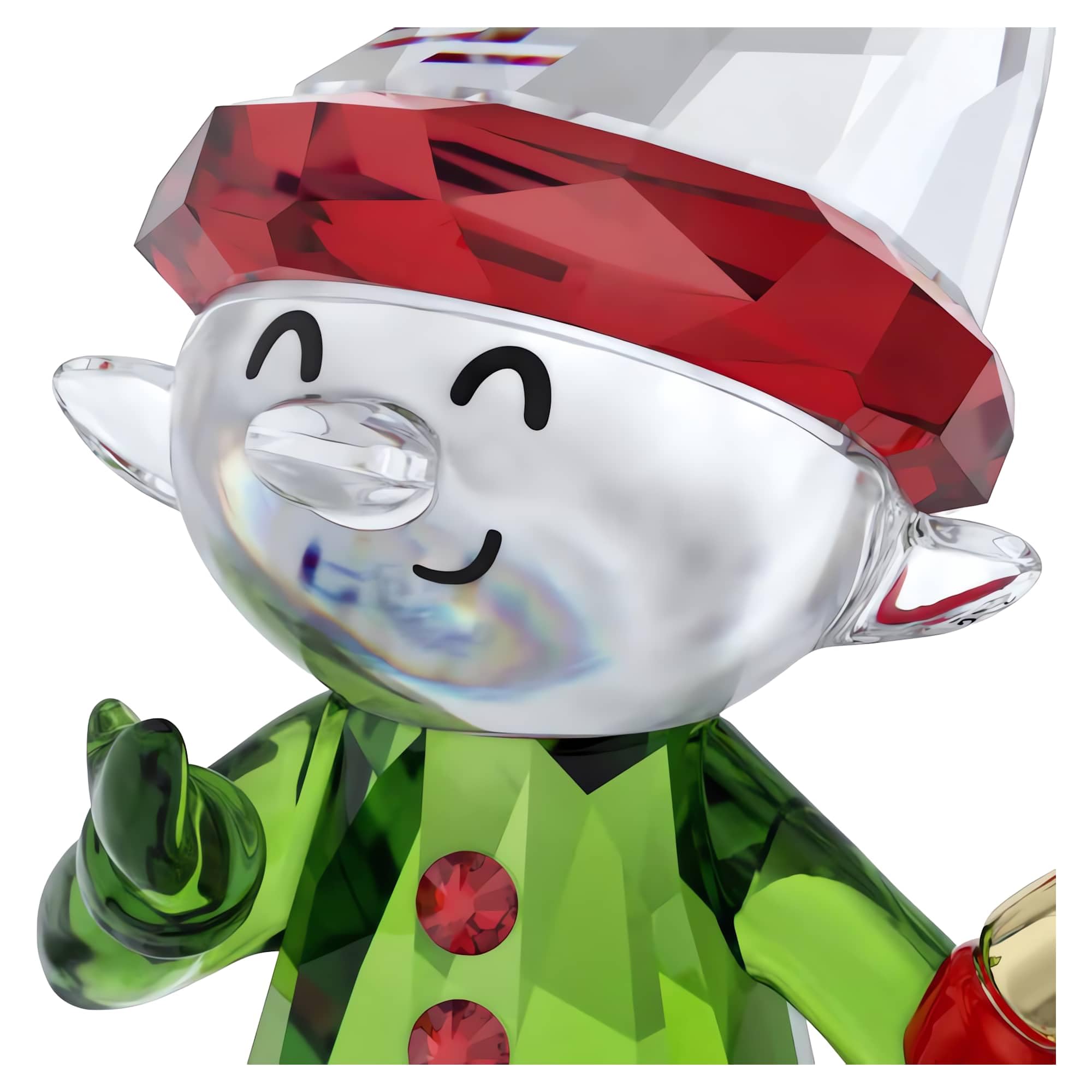 Swarovski Holiday Cheers Dulcis Elf and Candy Cane