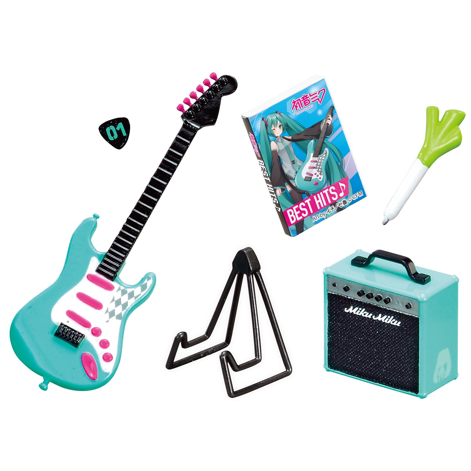 Re-Ment Miku Miku Room Blind Box - Includes 1 of 8 Collectible Mini Figurines - Fun and Versatile Decoration